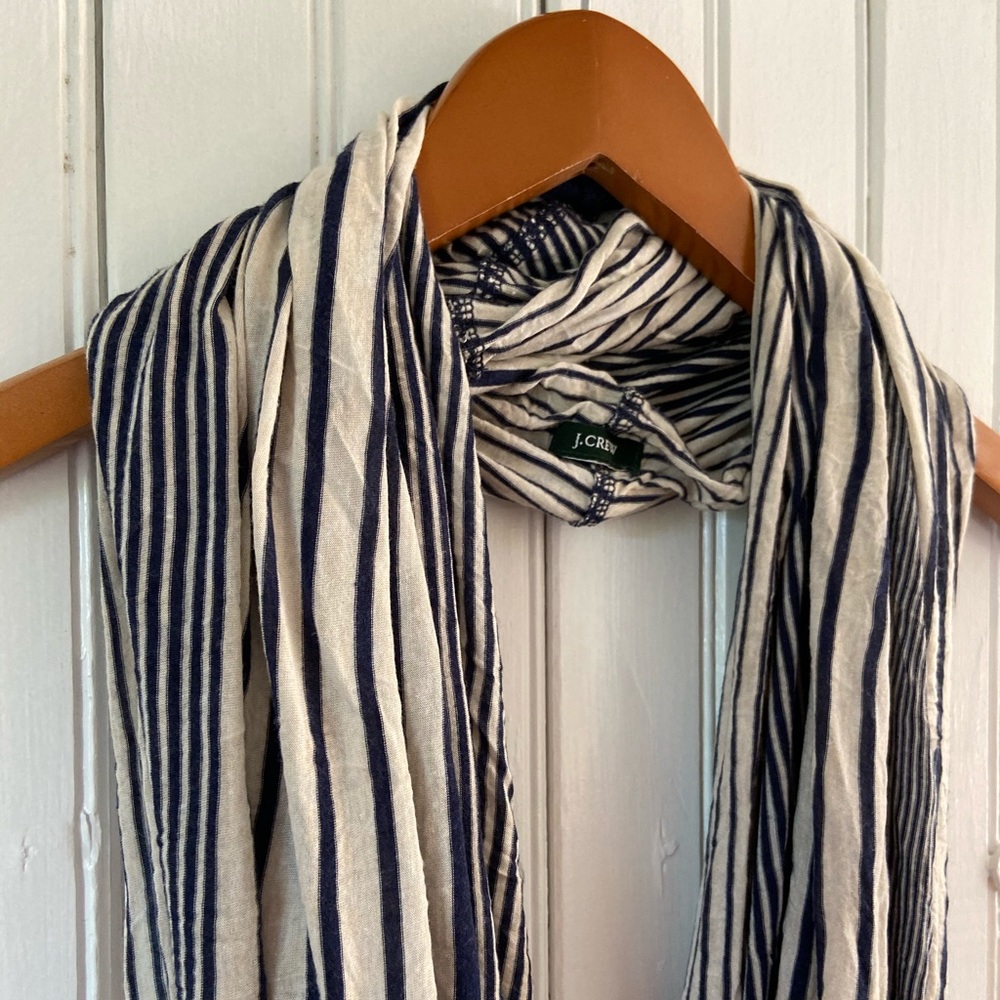J.Crew Striped Infinity Scarf